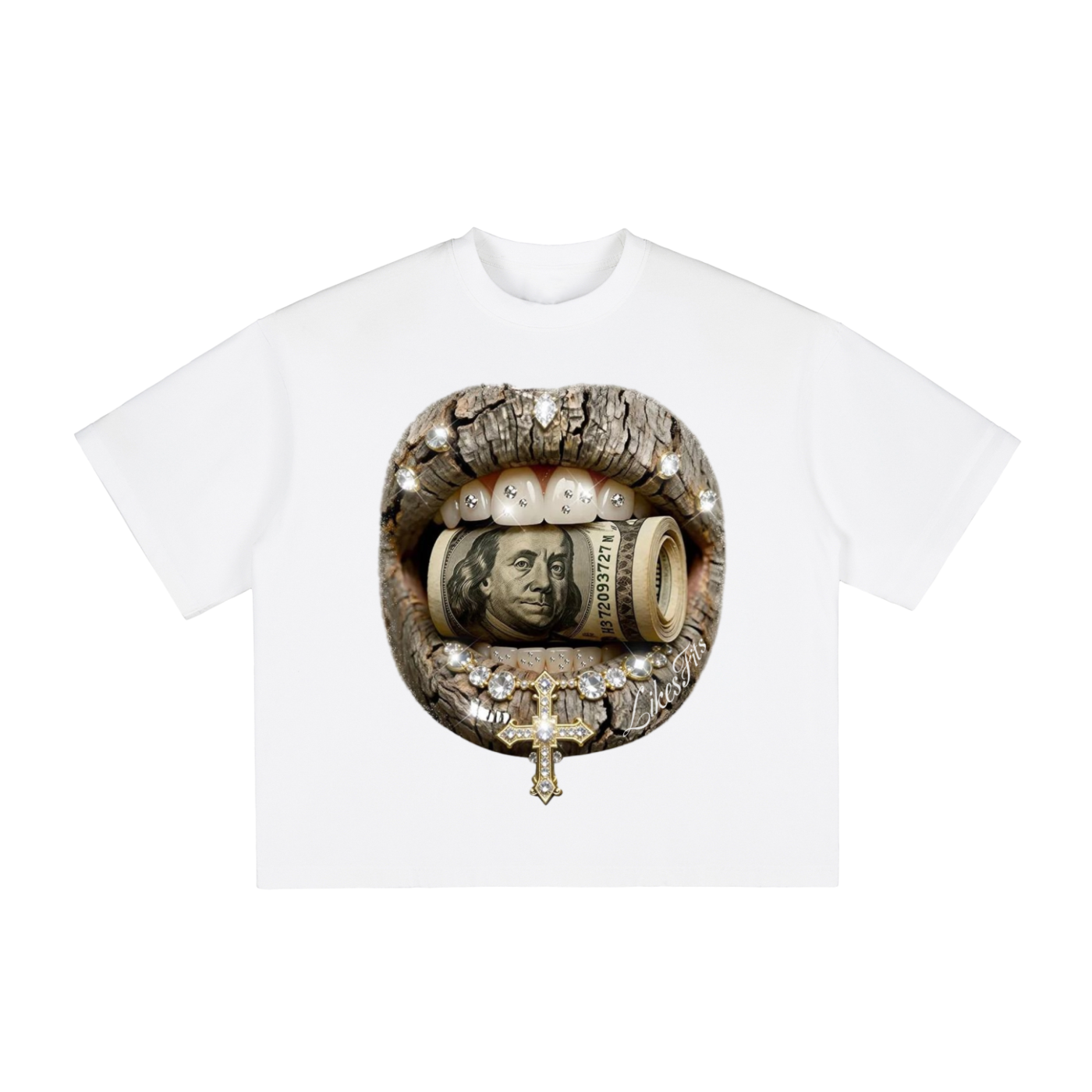 Camo Cash Mouth Tee