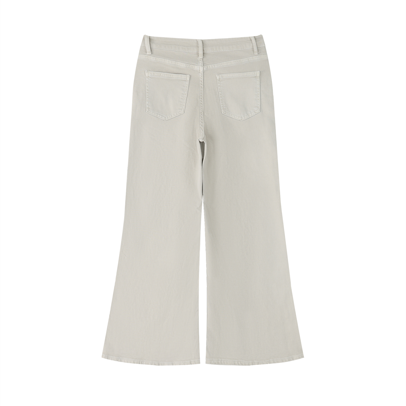 Vintage Wash Flared Jeans