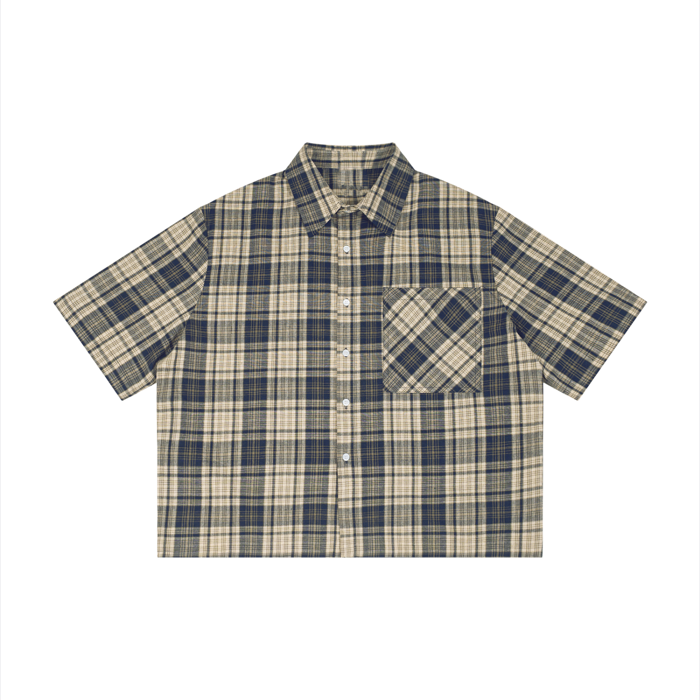 Plaid Boxy Tee