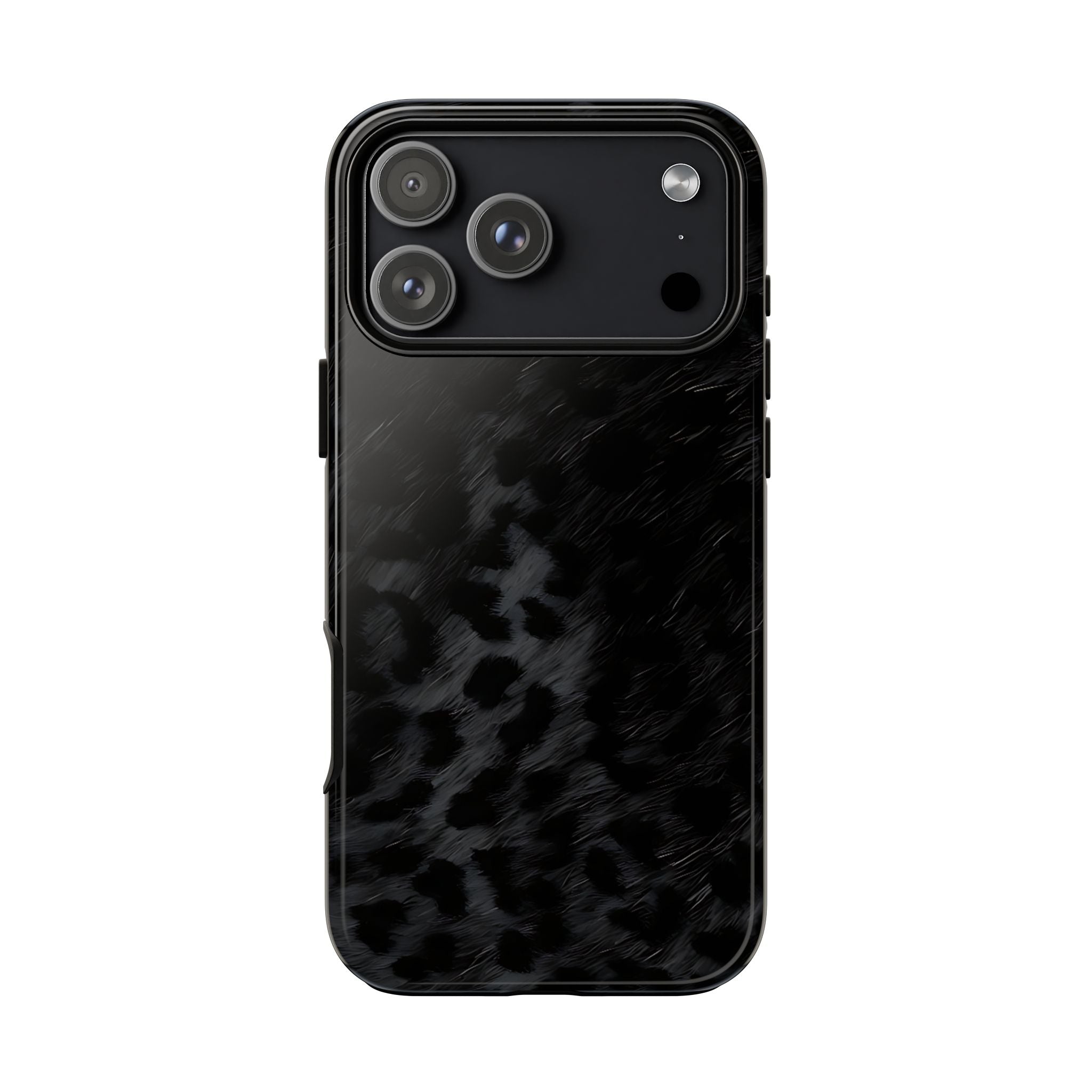 Black Leopard Phone Case