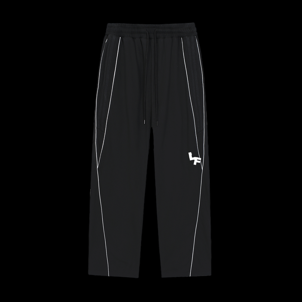 Striped Straight Leg Sweatpants