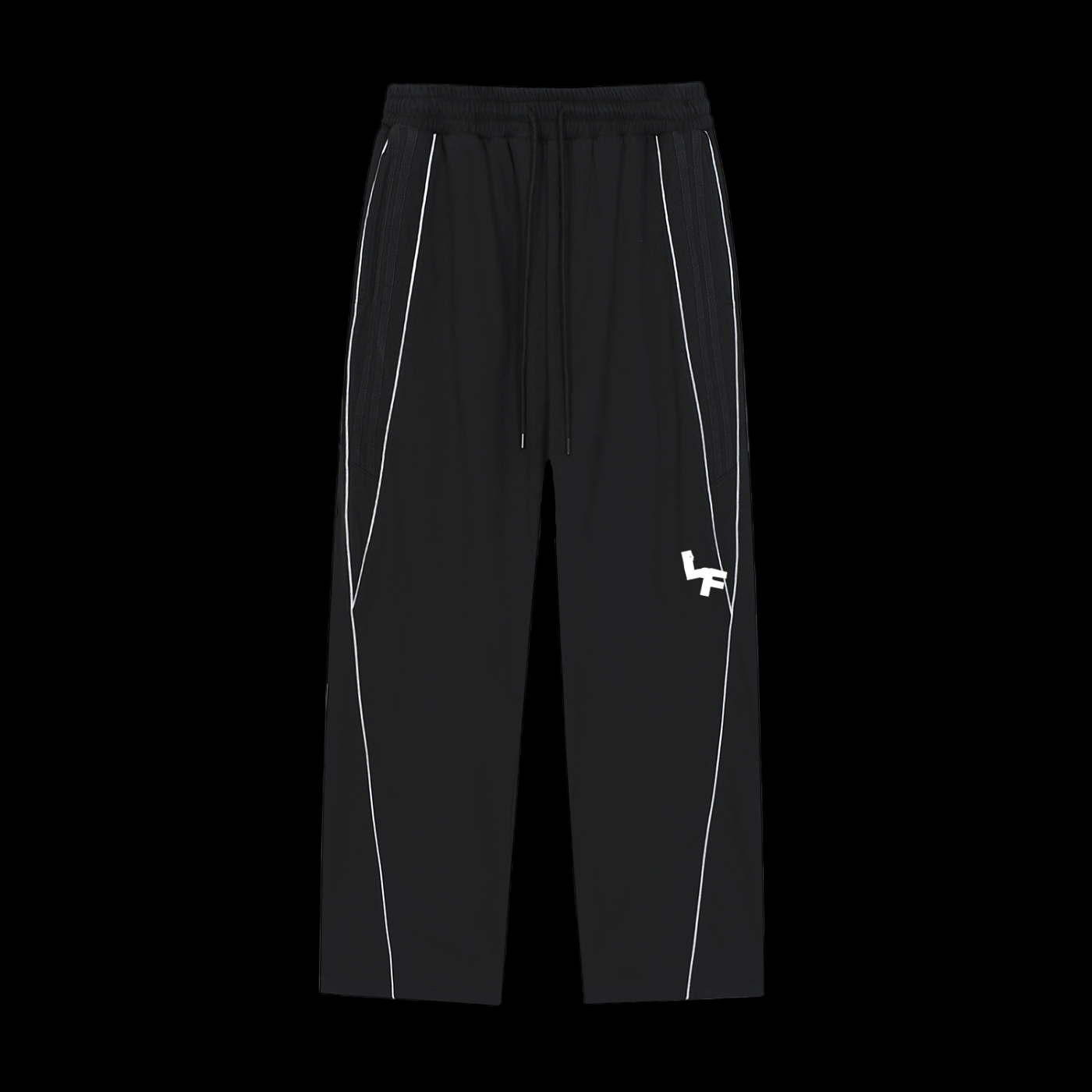 Striped Straight Leg Sweatpants