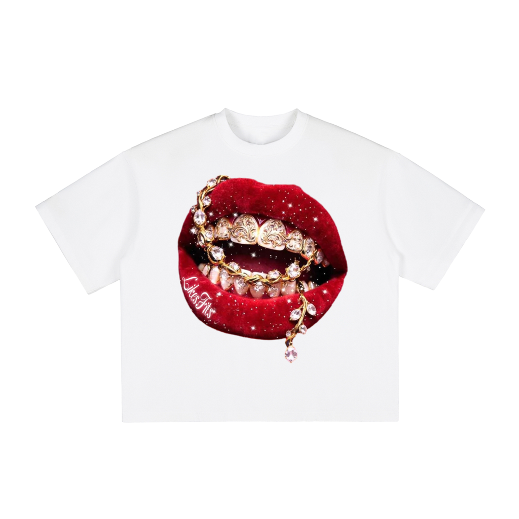 Red Diamond Smile Tee