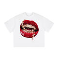 Red Diamond Smile Tee