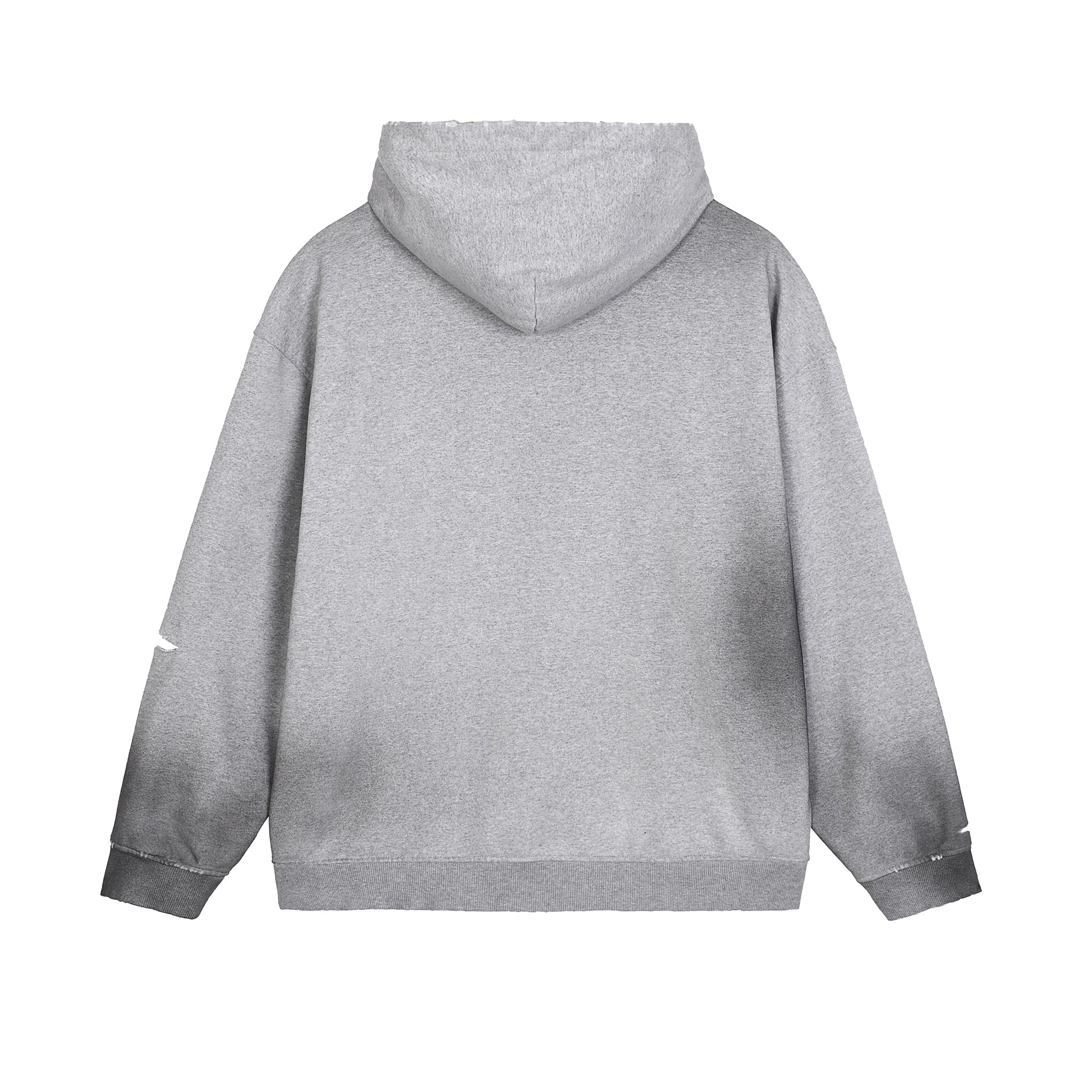 Frayed Fleece Hoodie