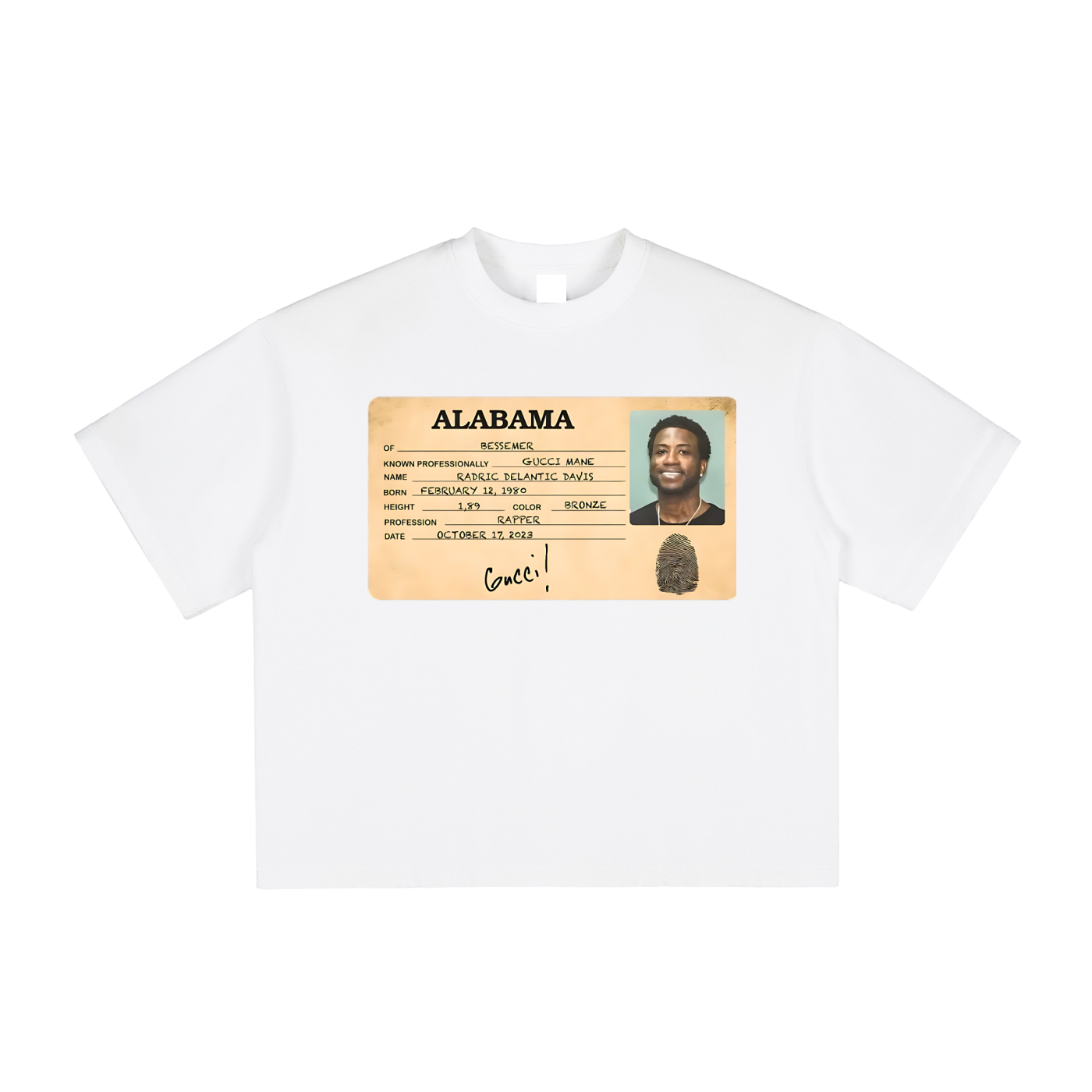 Gucci Mane ID Tee