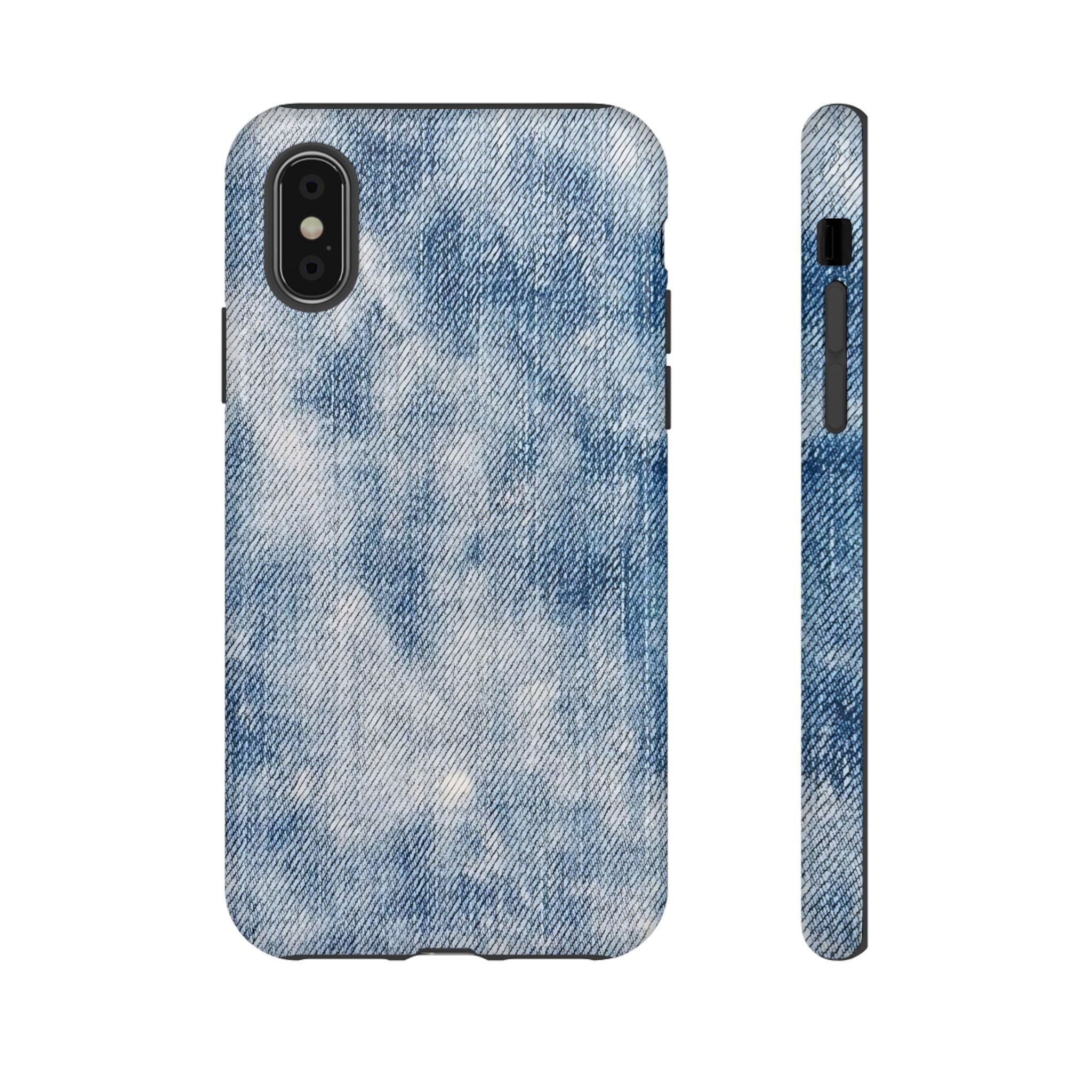 Light Blue Pattern Phone Case