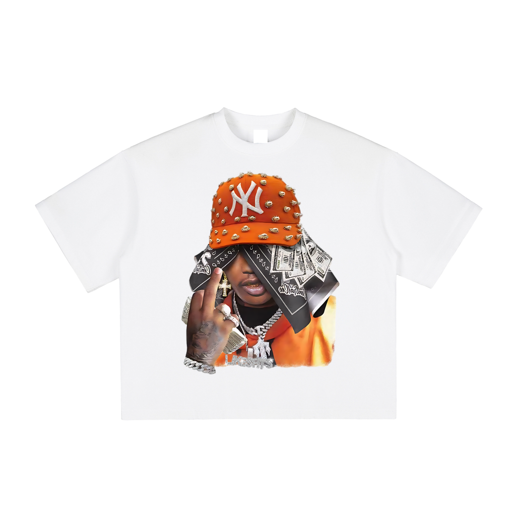 Orange NY Hat Tee