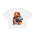 Orange NY Hat Tee