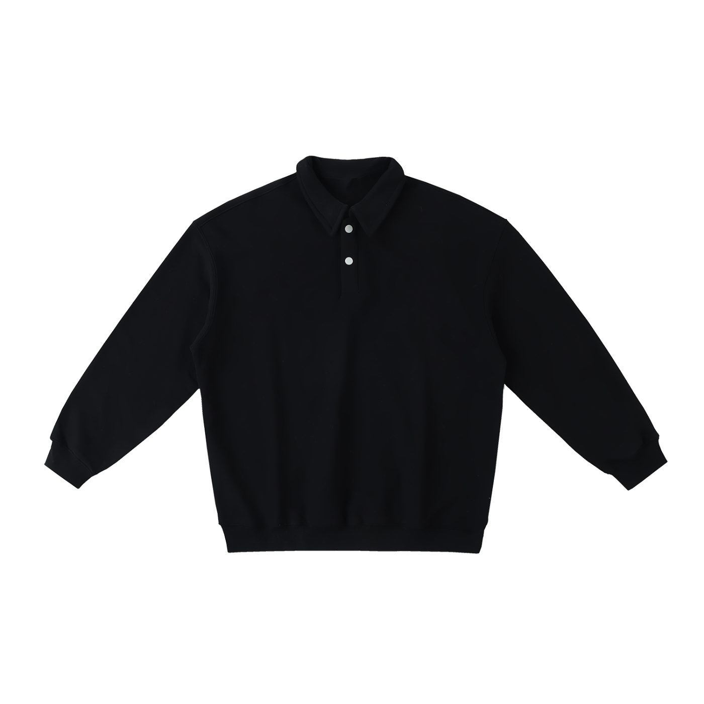 Heavyweight Polo Collar Sweatshirt