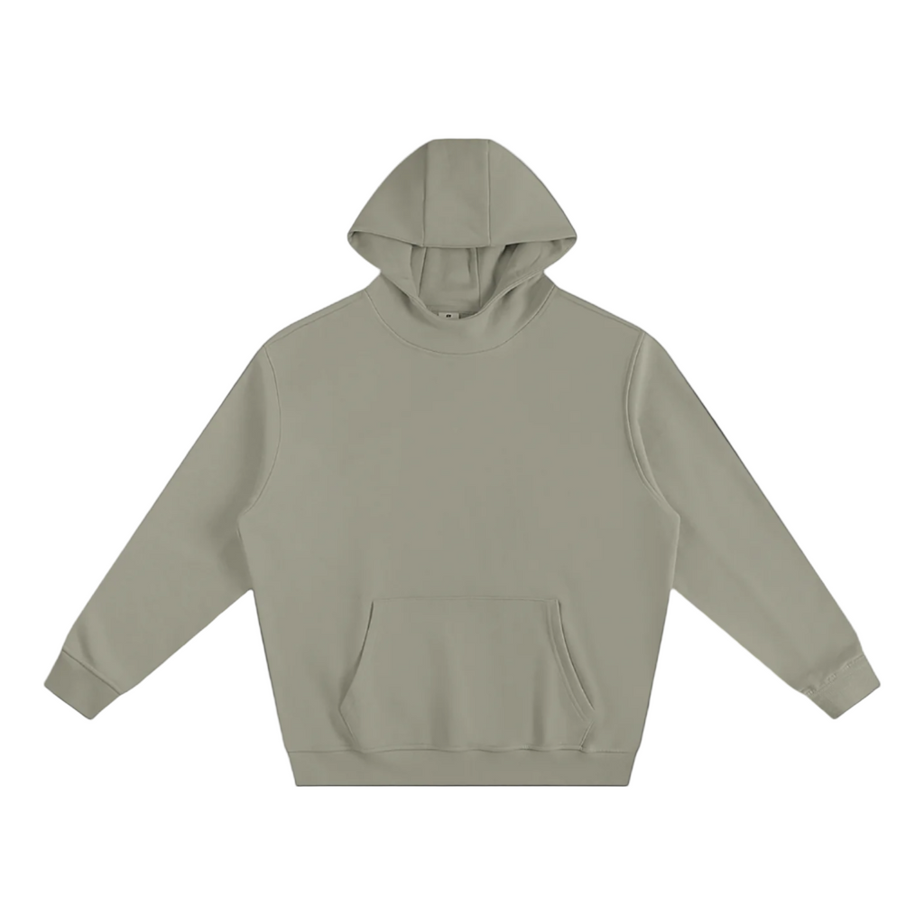 Fleeced High Neck Hoodie