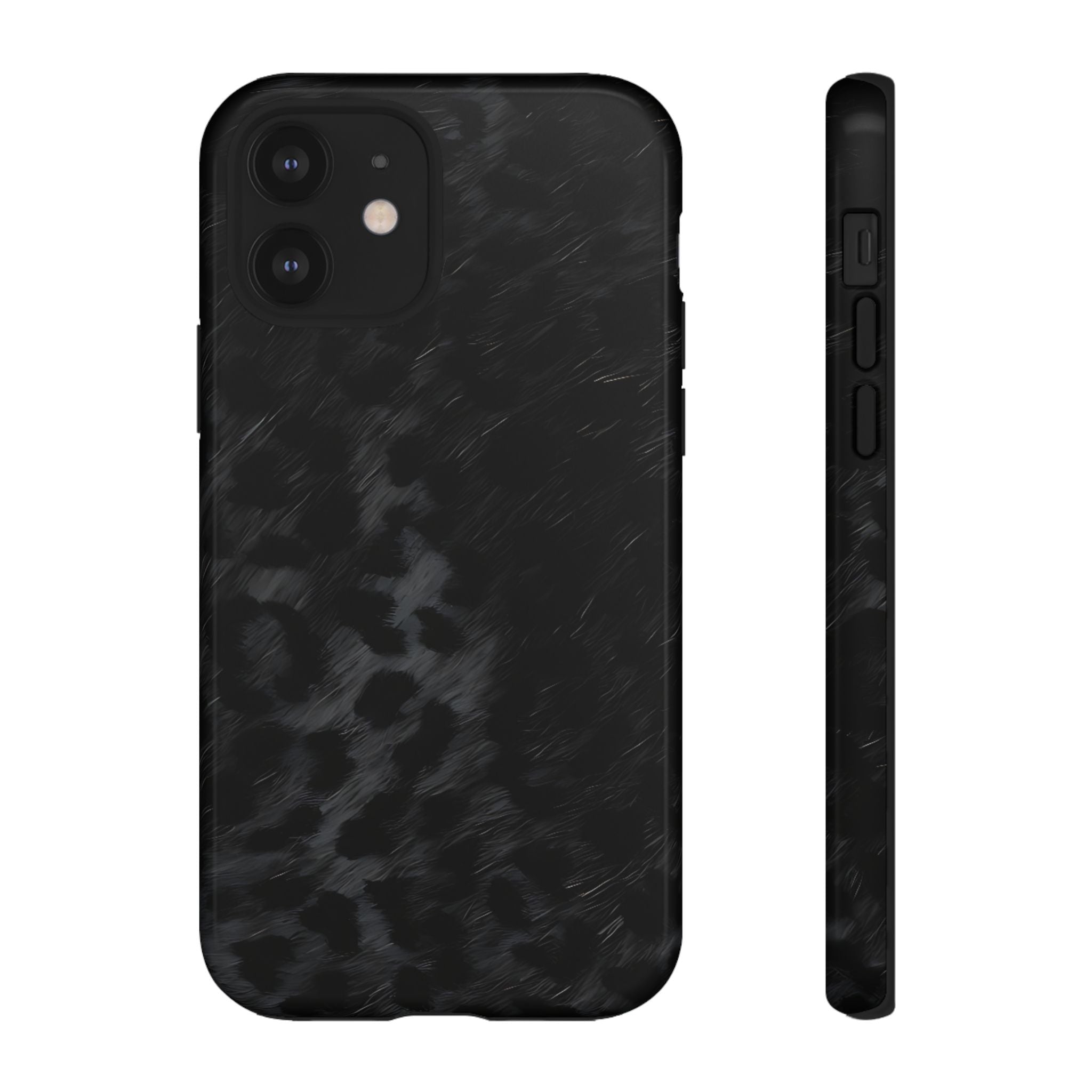 Black Leopard Phone Case