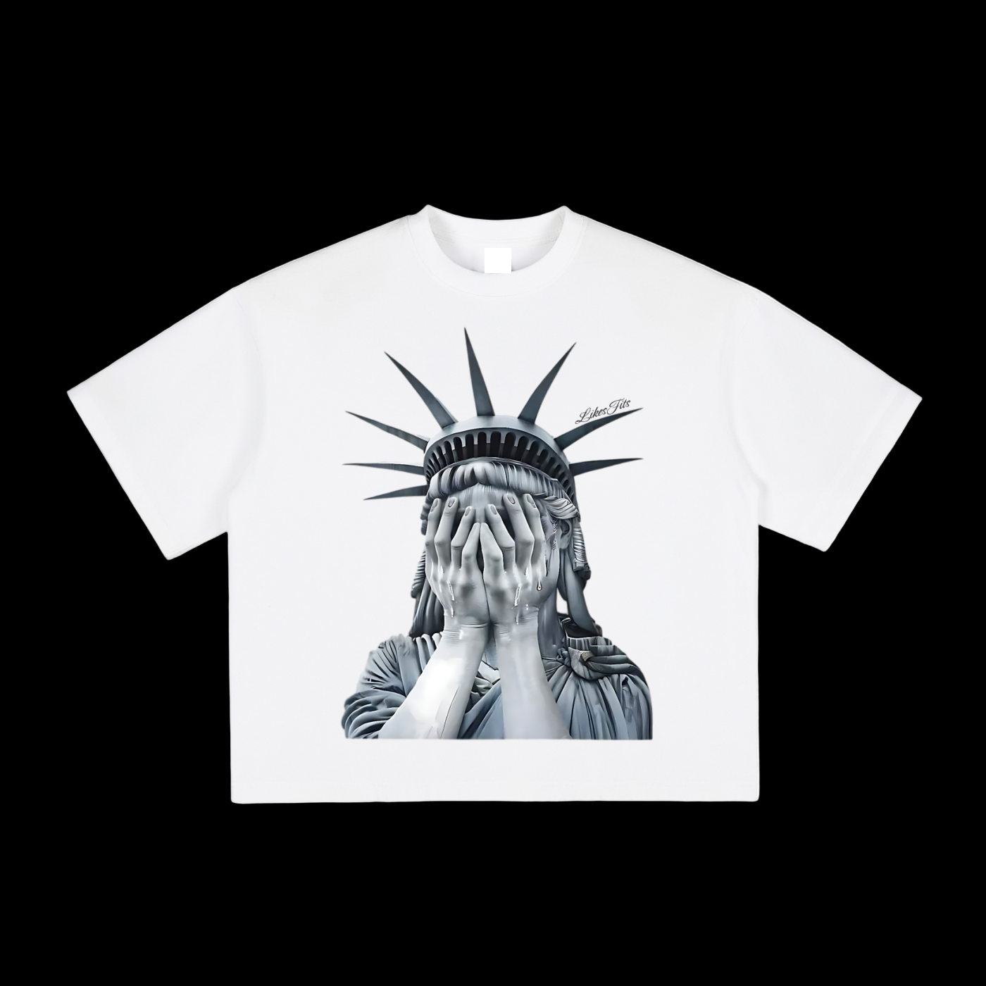 Statue Of Liberty Crying Tee