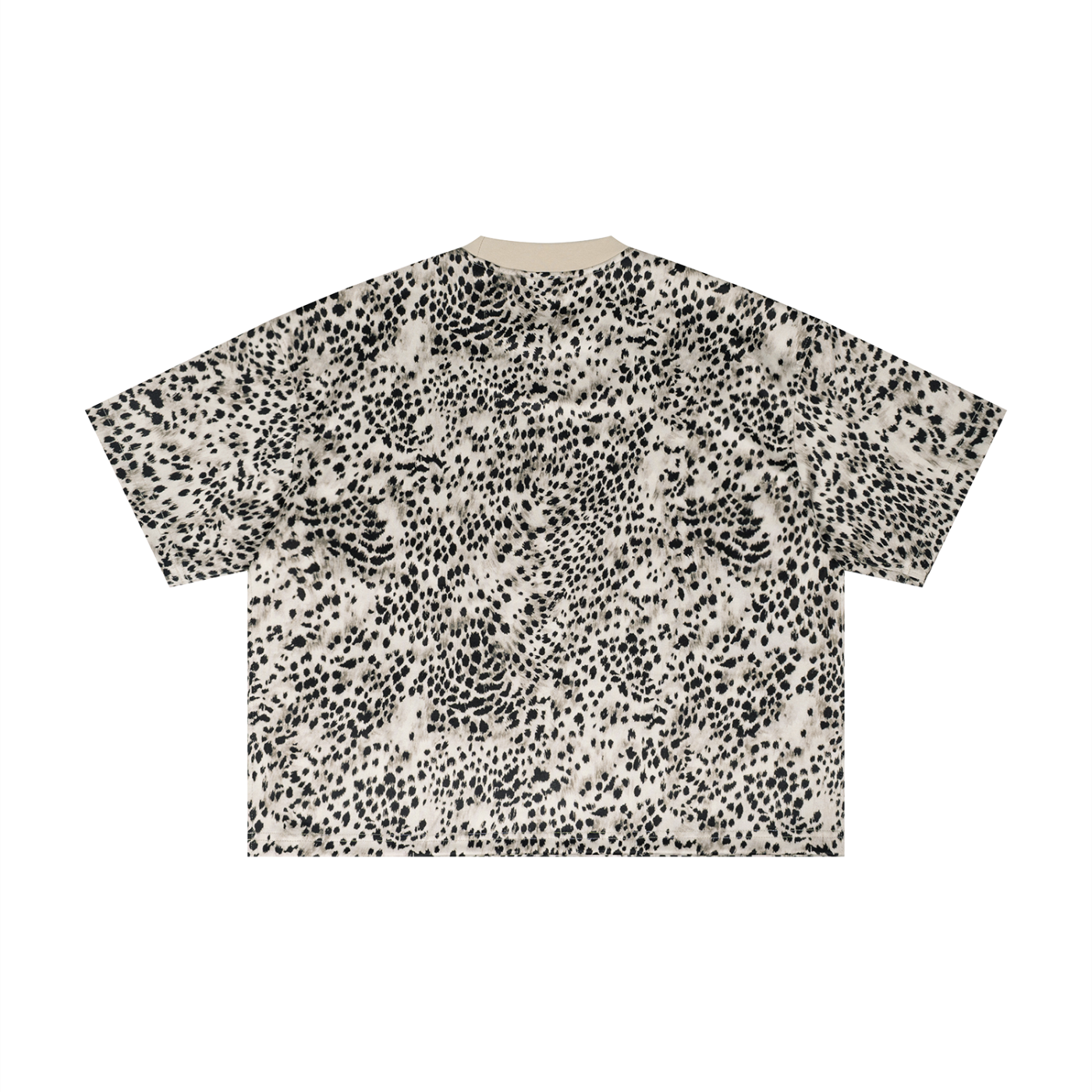 Leopard Print Boxy Tee