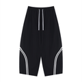 Wide Leg Striped Sweatpants