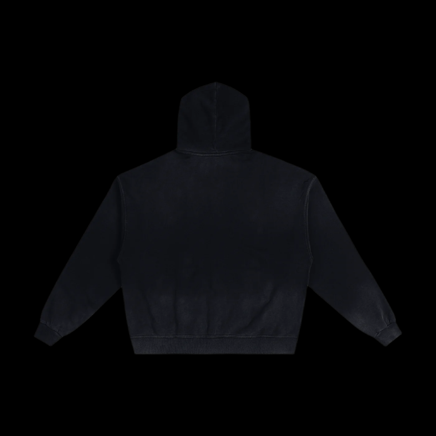 Hand Frayed Sunfade Zip Hoodie