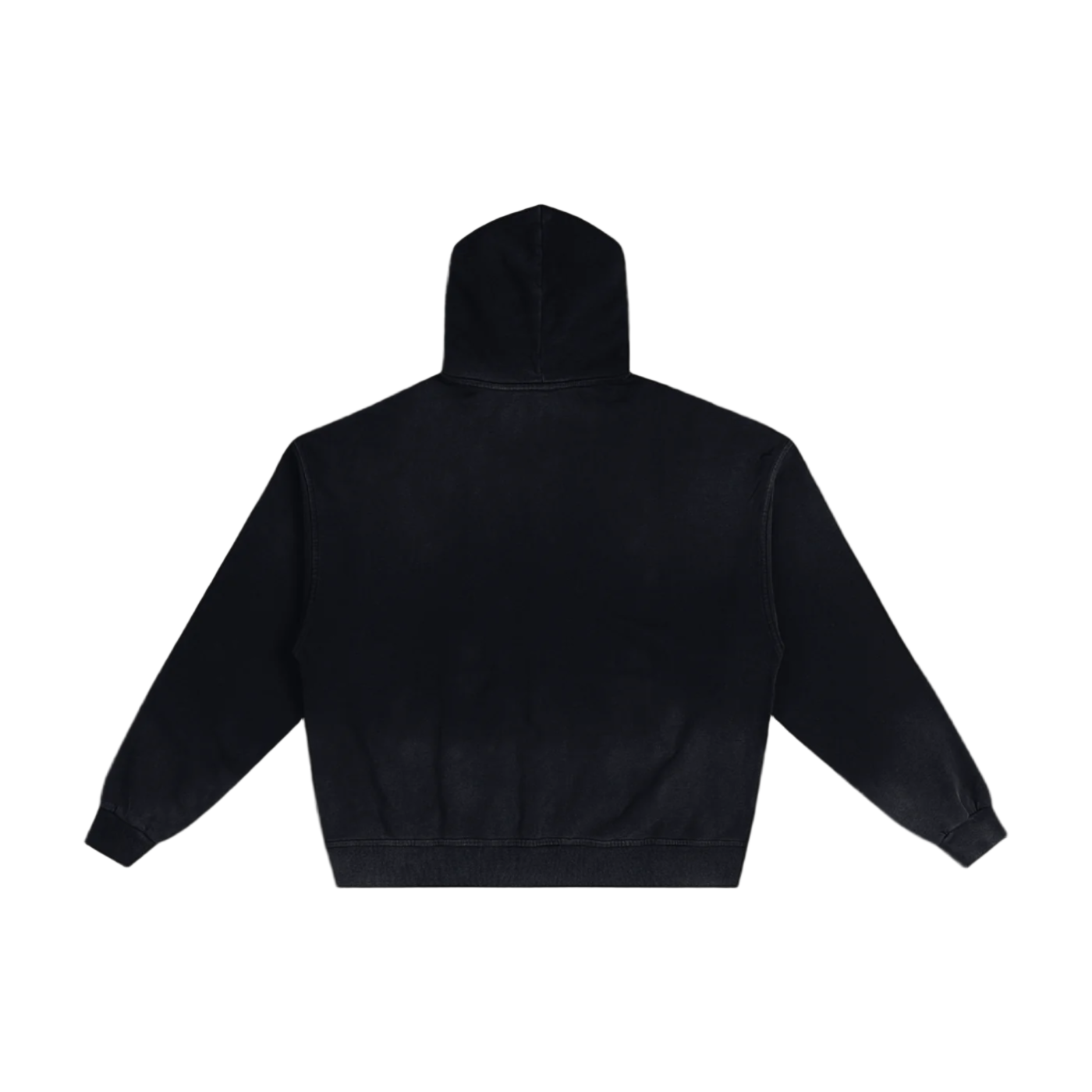 Hand Frayed Sunfade Zip Hoodie