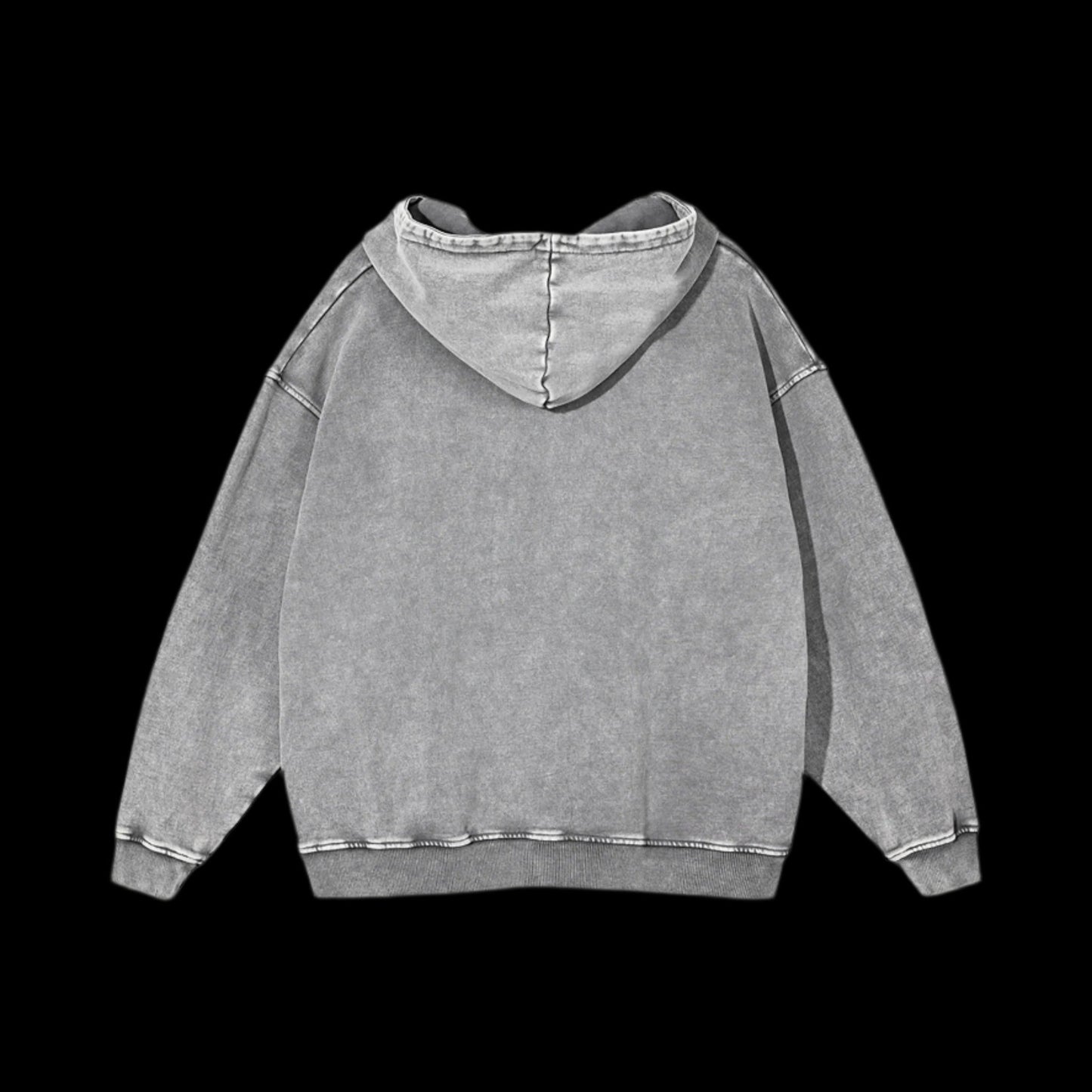 Acid Wash Oversized Hoodie