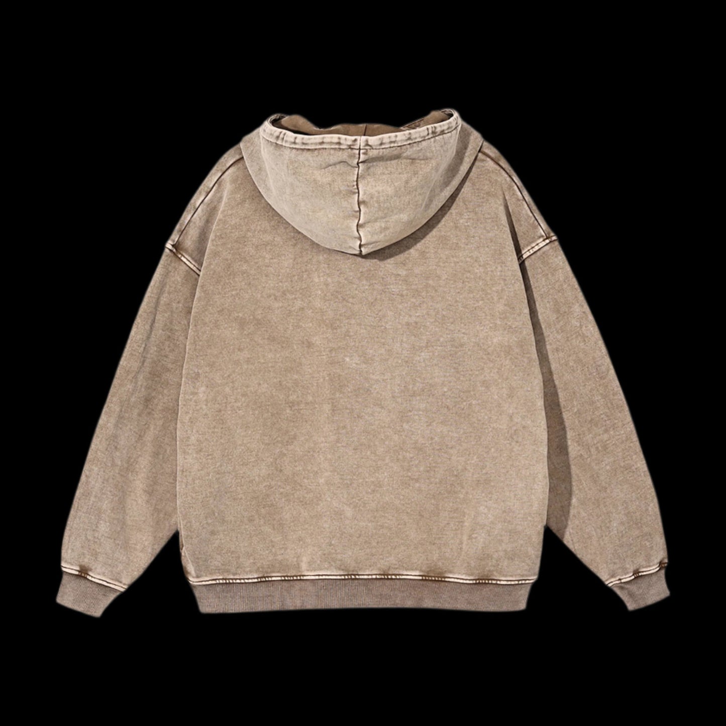 Acid Wash Oversized Hoodie