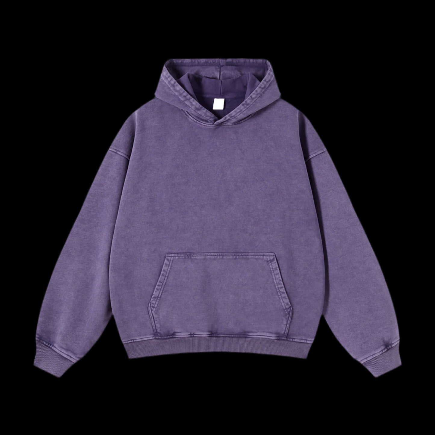 Acid Wash Oversized Hoodie