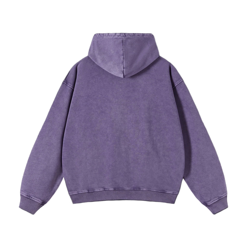 Acid Wash Oversized Hoodie