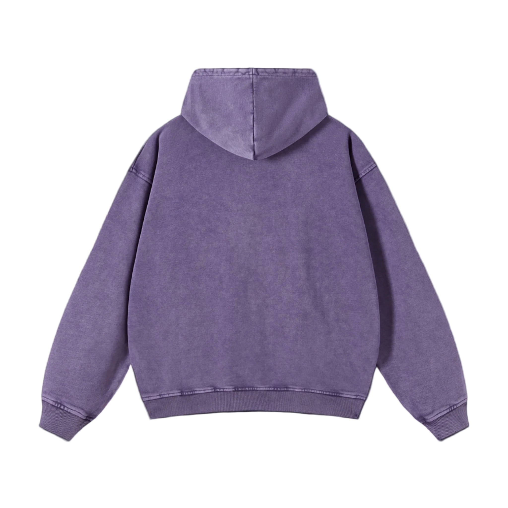 Acid Wash Oversized Hoodie