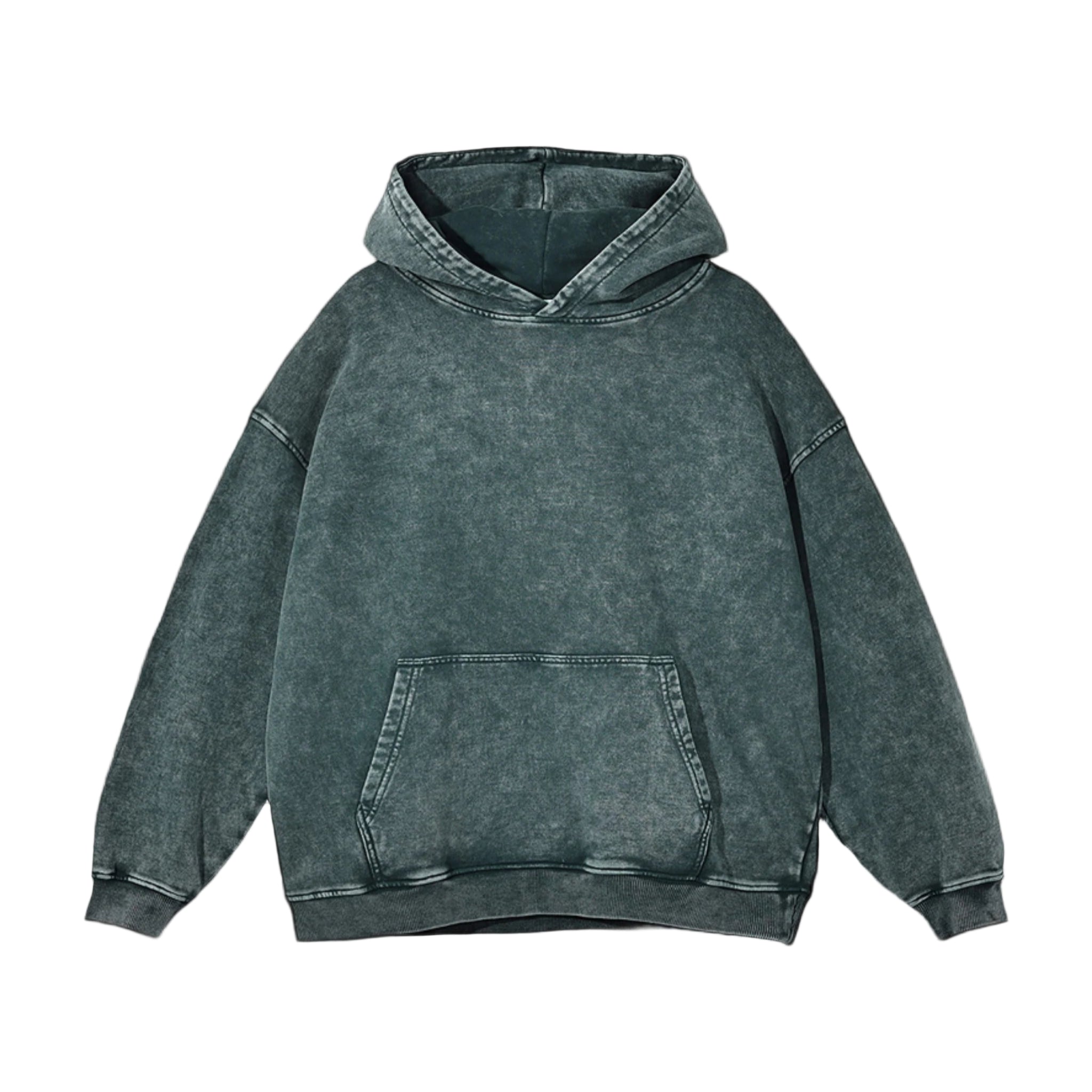 Acid Wash Oversized Hoodie
