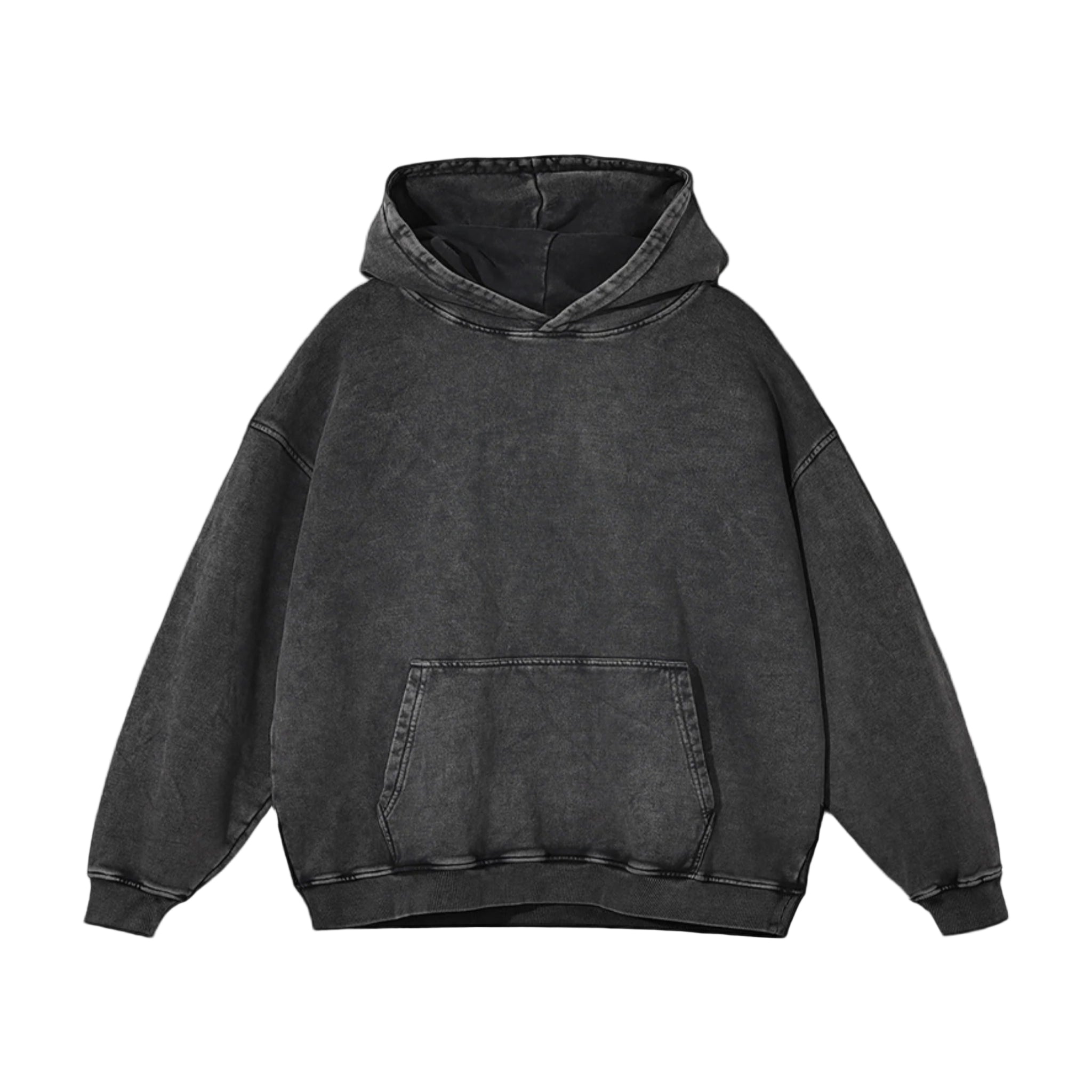 Acid Wash Oversized Hoodie