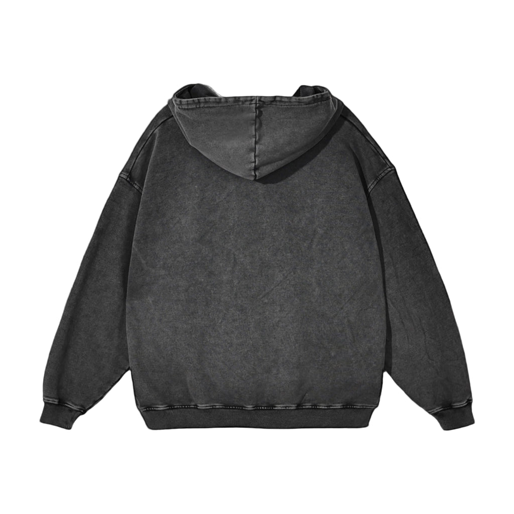 Acid Wash Oversized Hoodie