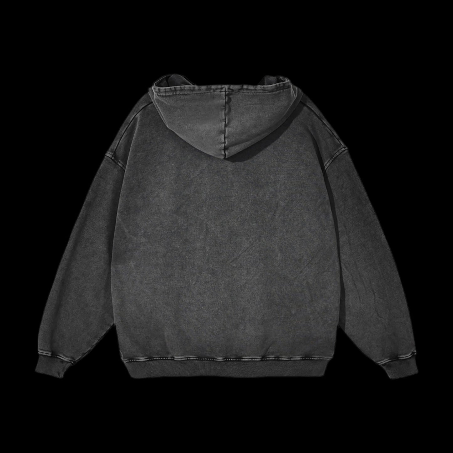Acid Wash Oversized Hoodie
