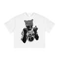 Striped Kitty Hat Tee