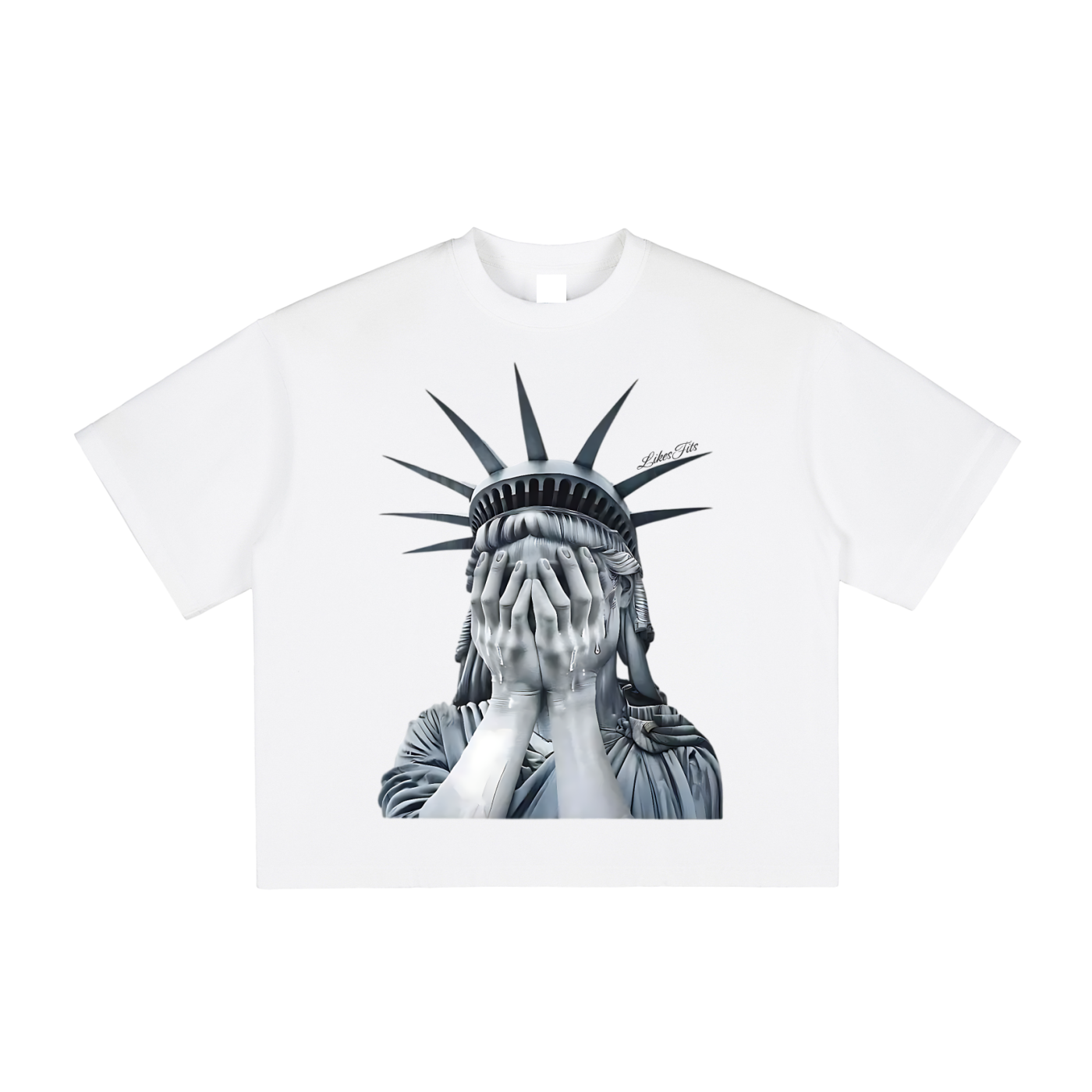 Statue Of Liberty Crying Tee
