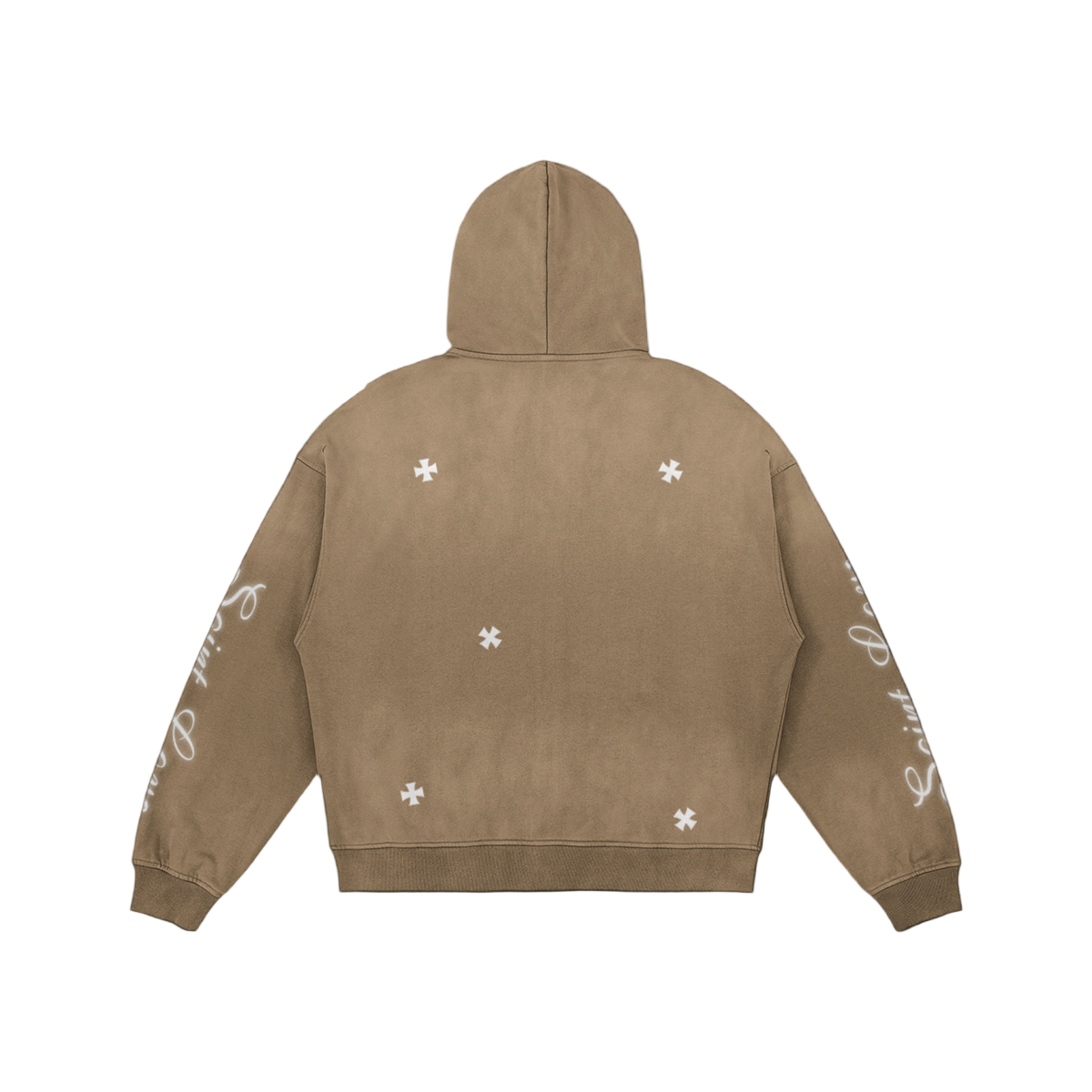Saint Love Zip Up Hoodie