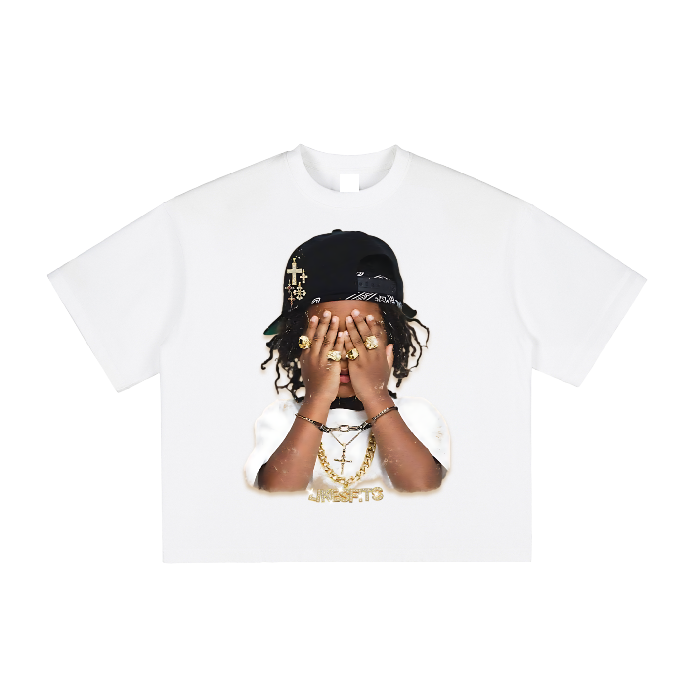 LikesFits Chain Baby Print Tee