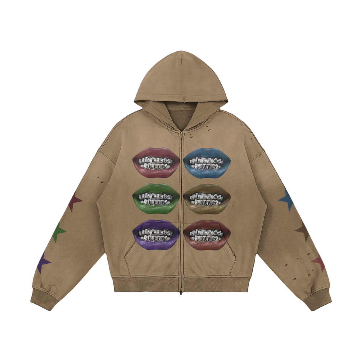 Six Grillz Zip Up Hoodie