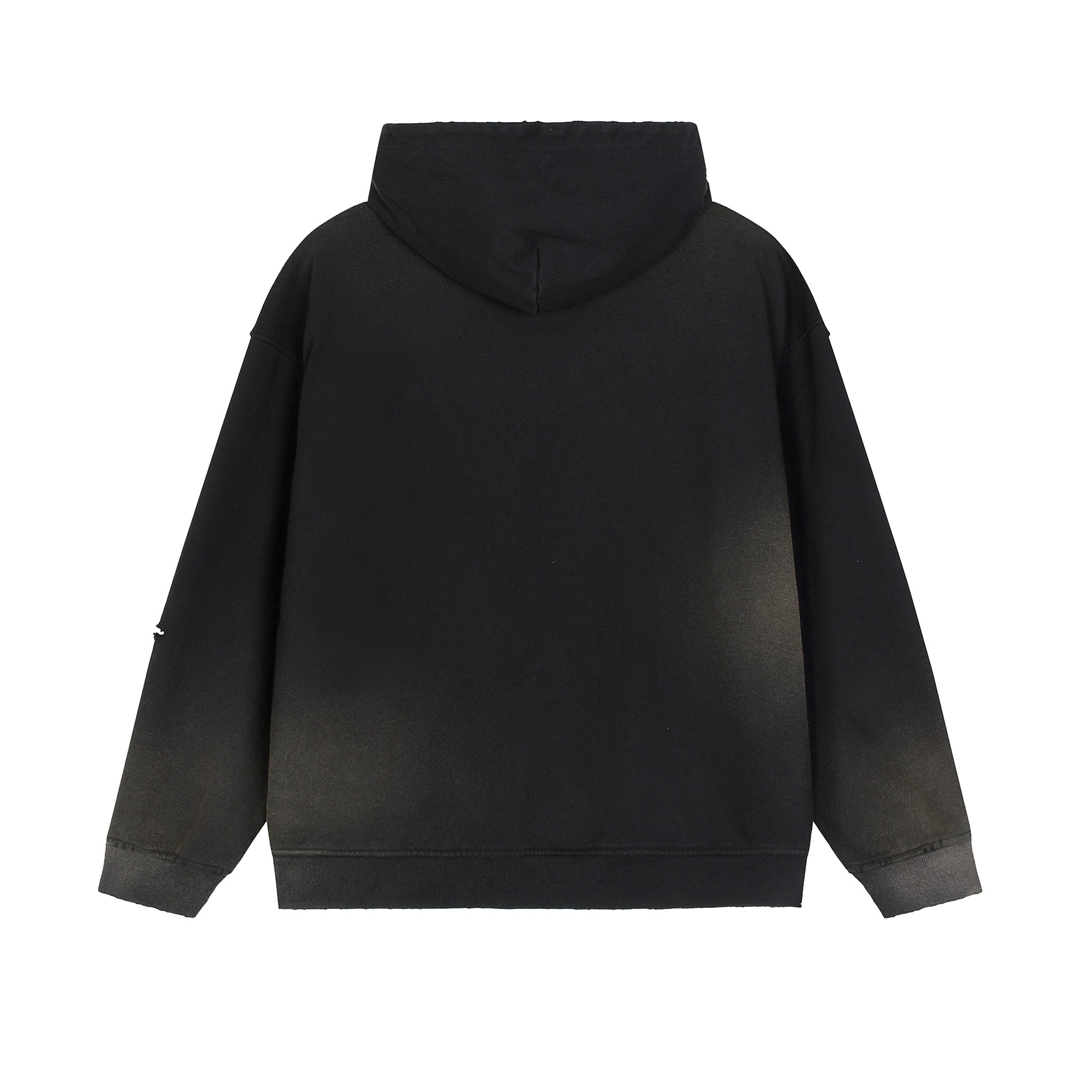 Frayed Fleece Hoodie