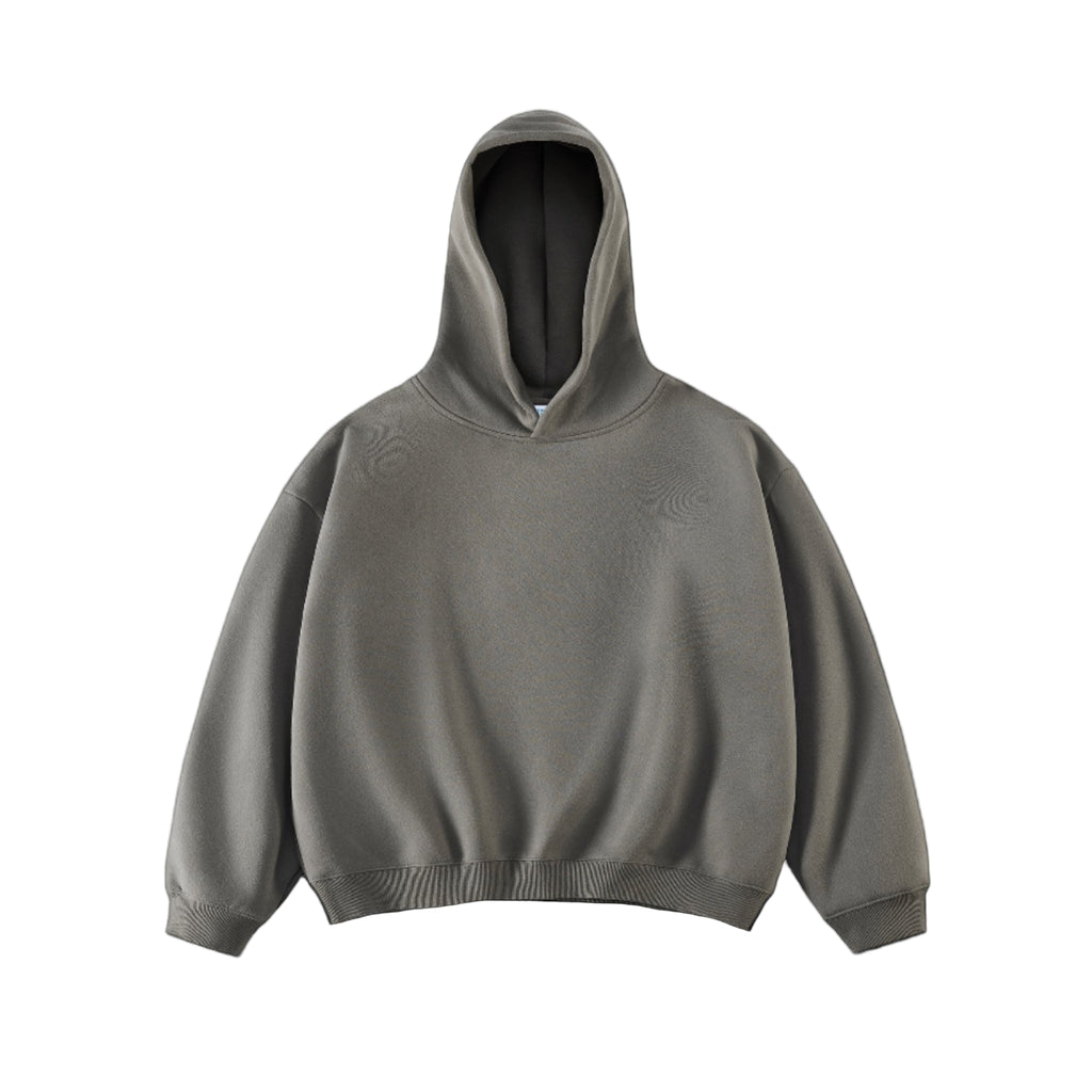 Fleeced Boxy Hoodie