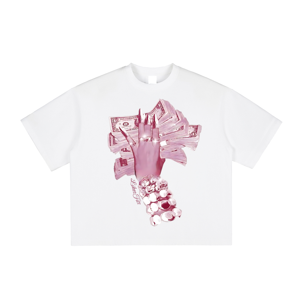 Pink Money Holding Tee