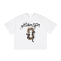 Leopard 8 & Black Bows Tee