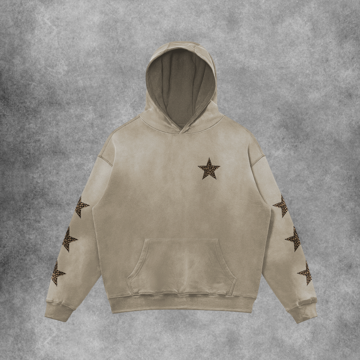 Leopard Star Hoodie