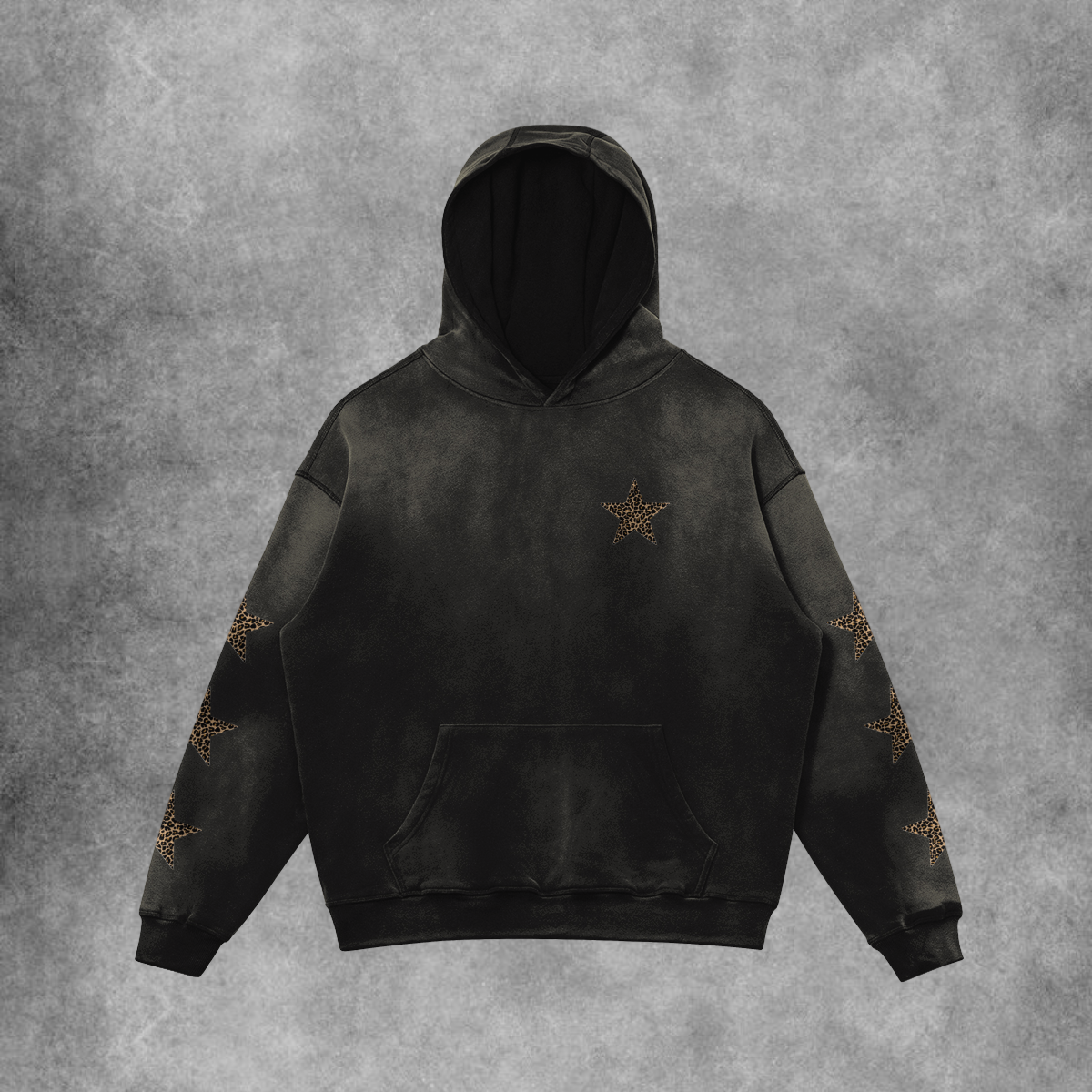 Leopard Star Hoodie