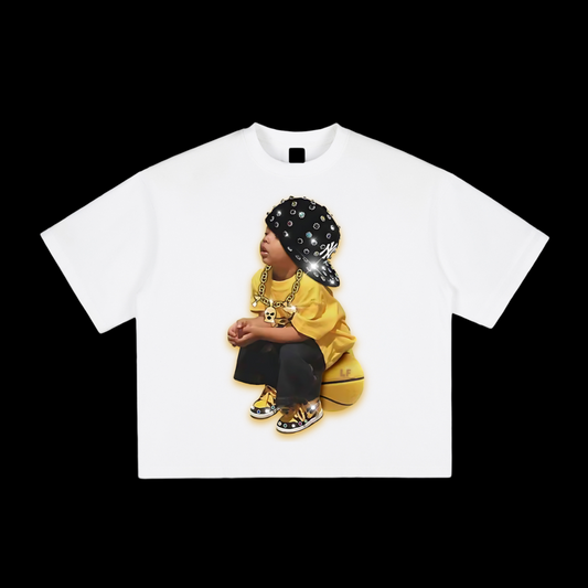 Yellow Basketball Tee