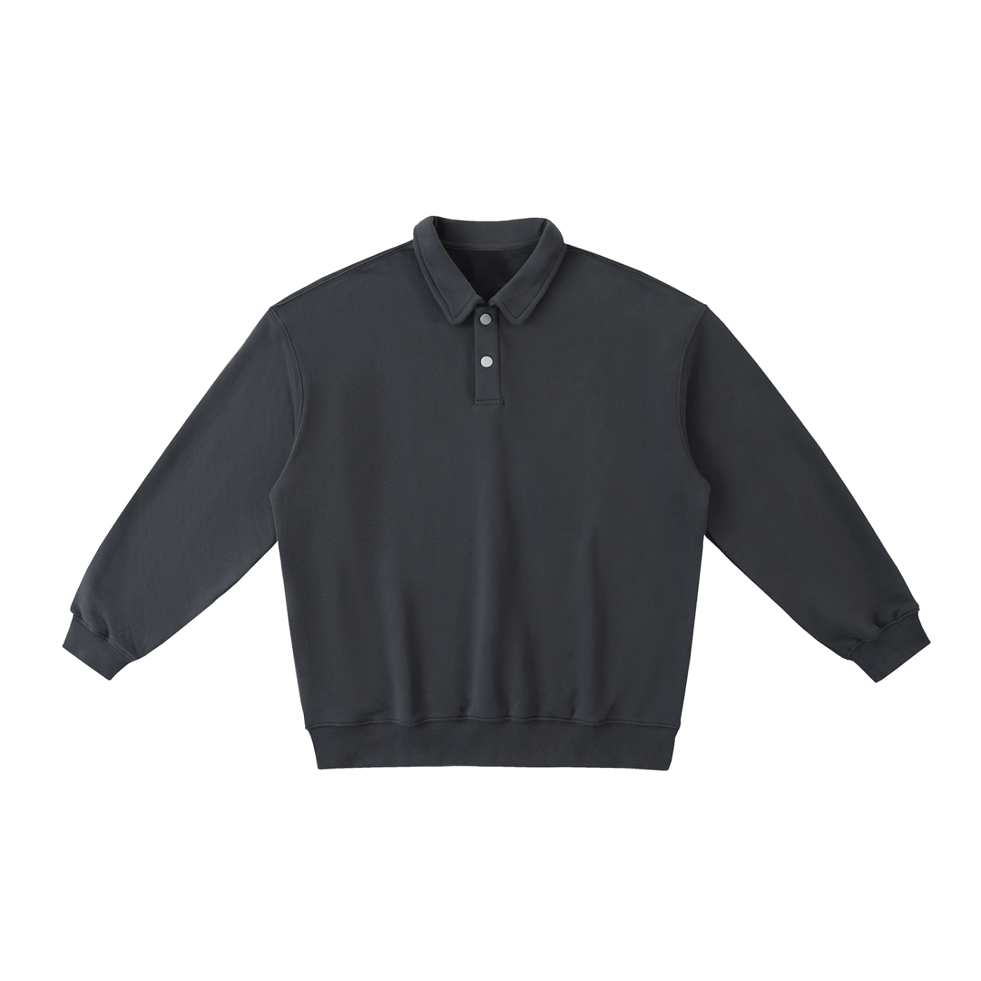 Heavyweight Polo Collar Sweatshirt