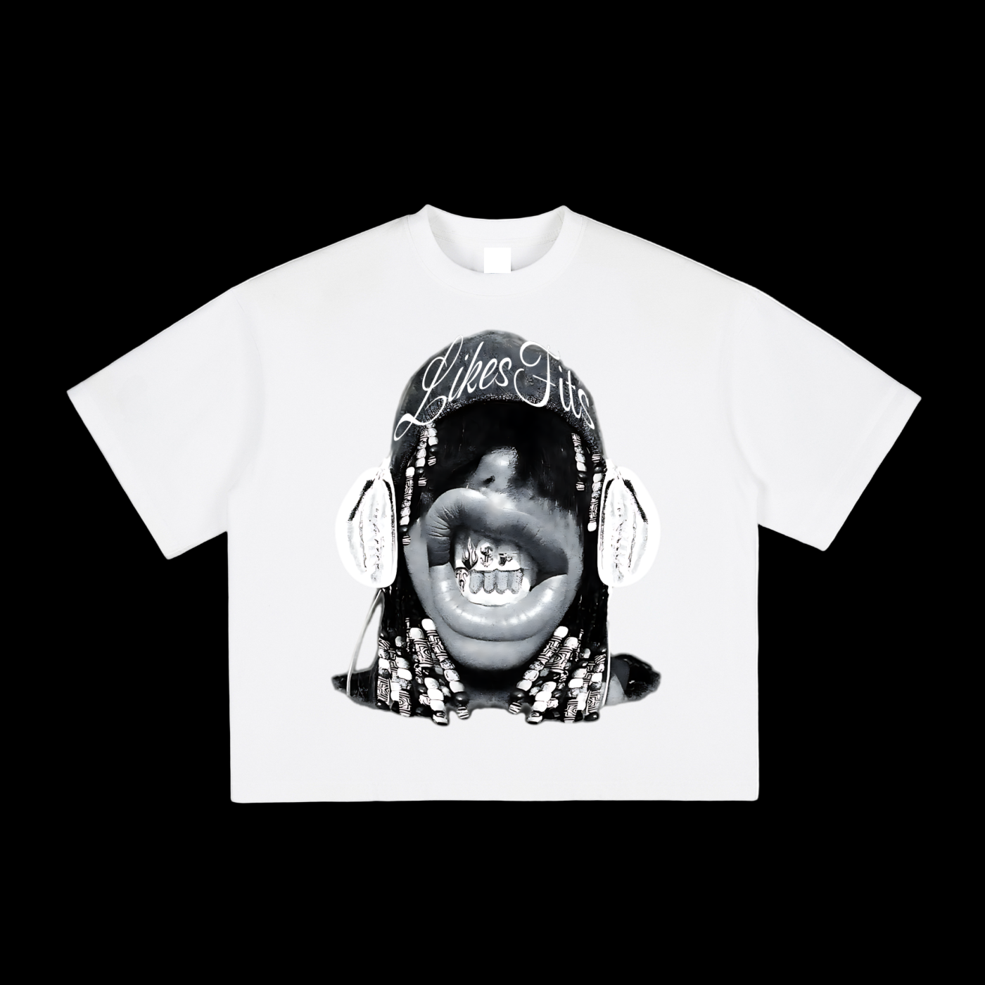 Grey LikesFits Hat Tee