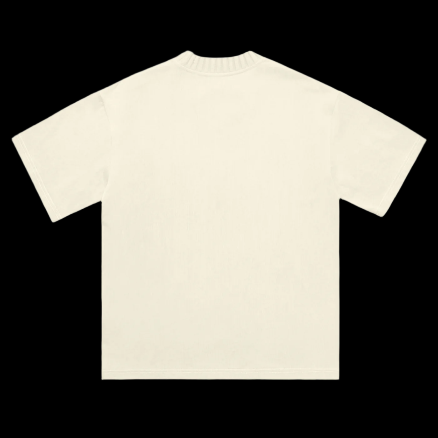 Knitted Round Neck T-Shirt