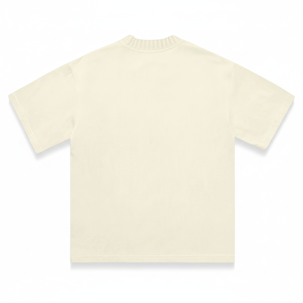 Knitted Round Neck T-Shirt