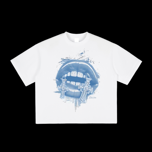 Blue Lip Tee