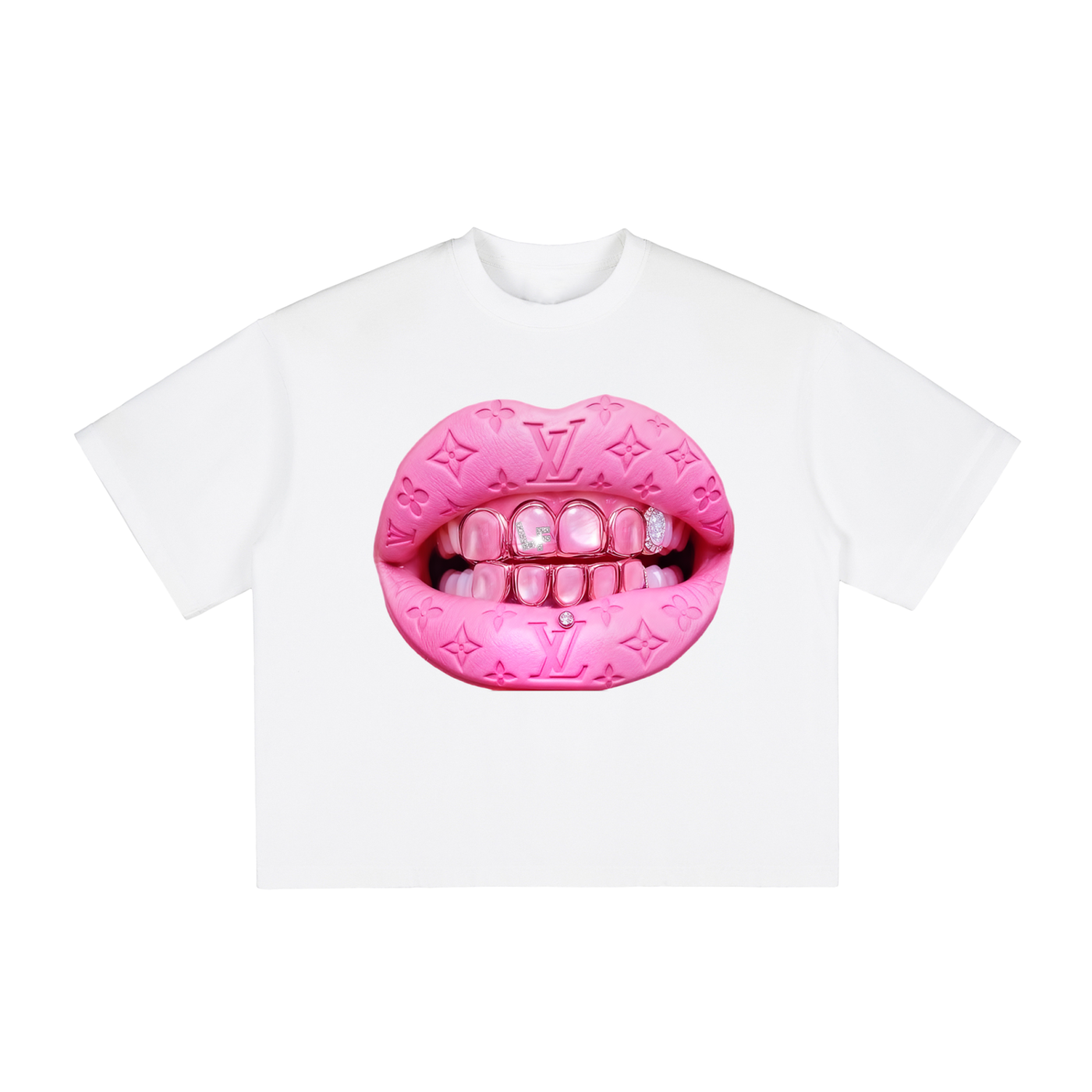 LV Pink Grillz