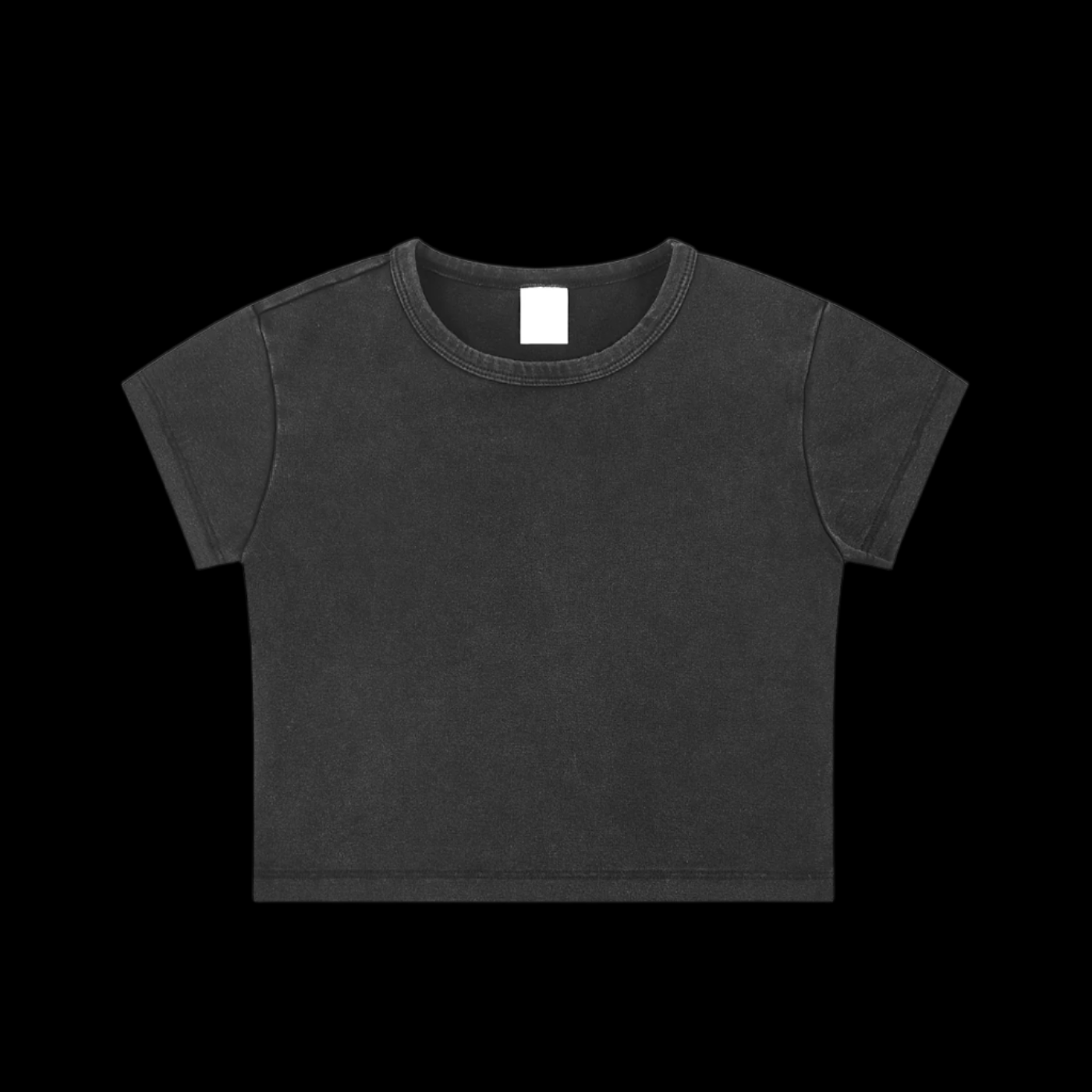 Snow Washed Crop Top