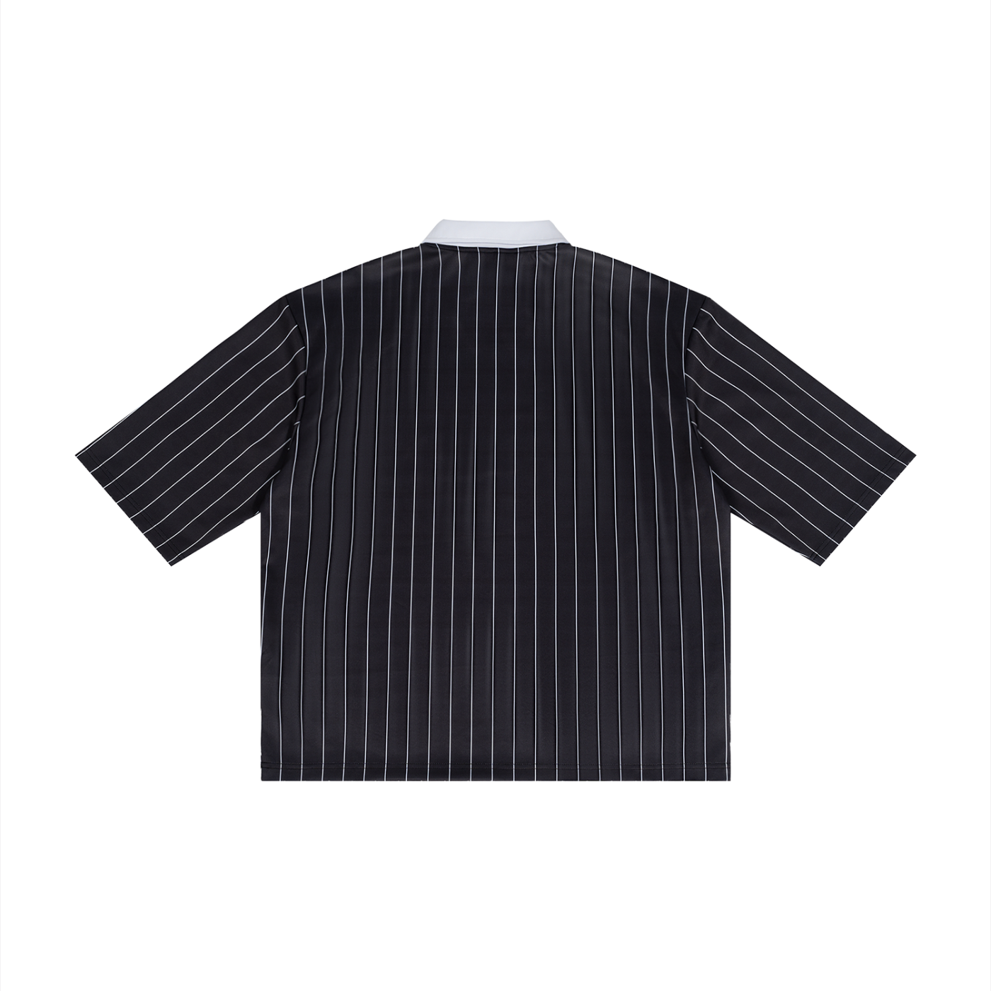 Pinstripe Collared Jersey
